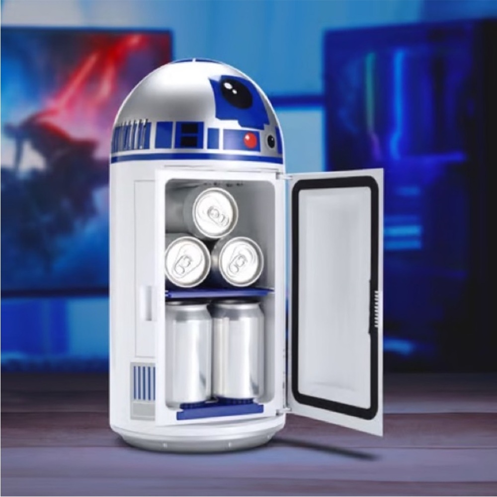Star Wars R2-D2 Mini Thermoelectric Fridge #18673 New in box